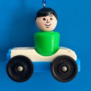 Vintage Fisher Price Little People Custom Christmas Ornament